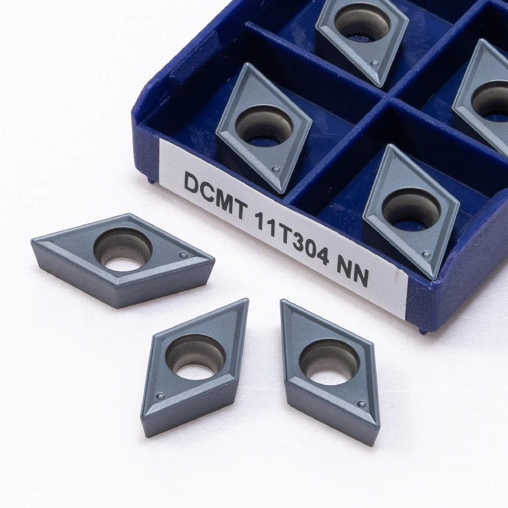 

10PCS Carbide Inserts DCMT11T304 CCMT09T304 CCMT060204 NN LT10 CNC Lathe Turning Tools Machine Cutting Tool CCMT DCMT Blade