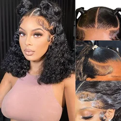 Wear Go Glueless Curly Wigs Human Hair Pre Plucked Lace Closure Wigs Deep Wave Lace Front Wigs Human Hair For Beginners