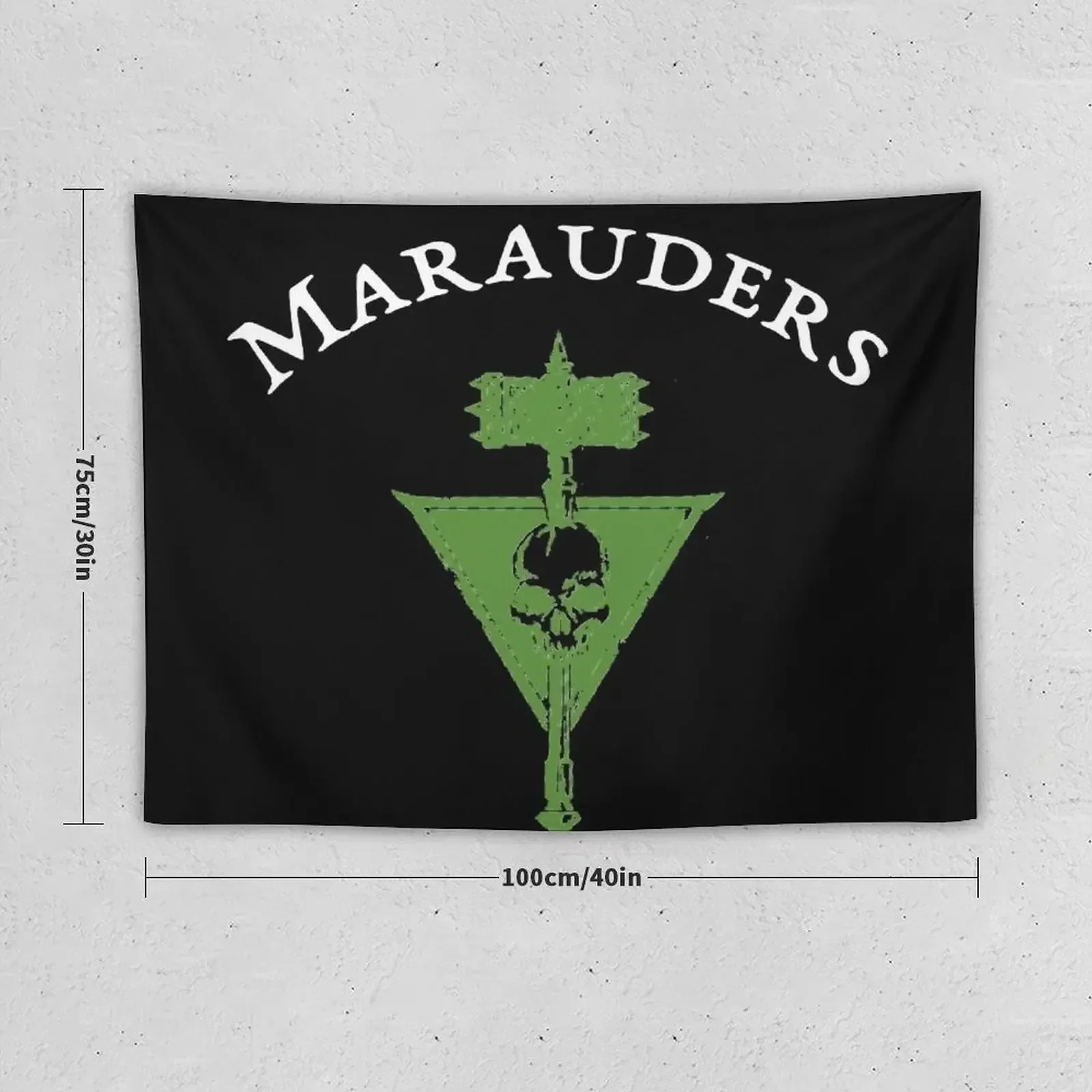 New World Marauder Emblem Tapestry Home Decoration Kawaii Room Decor Home Decor Aesthetic Room Ornaments Tapestry