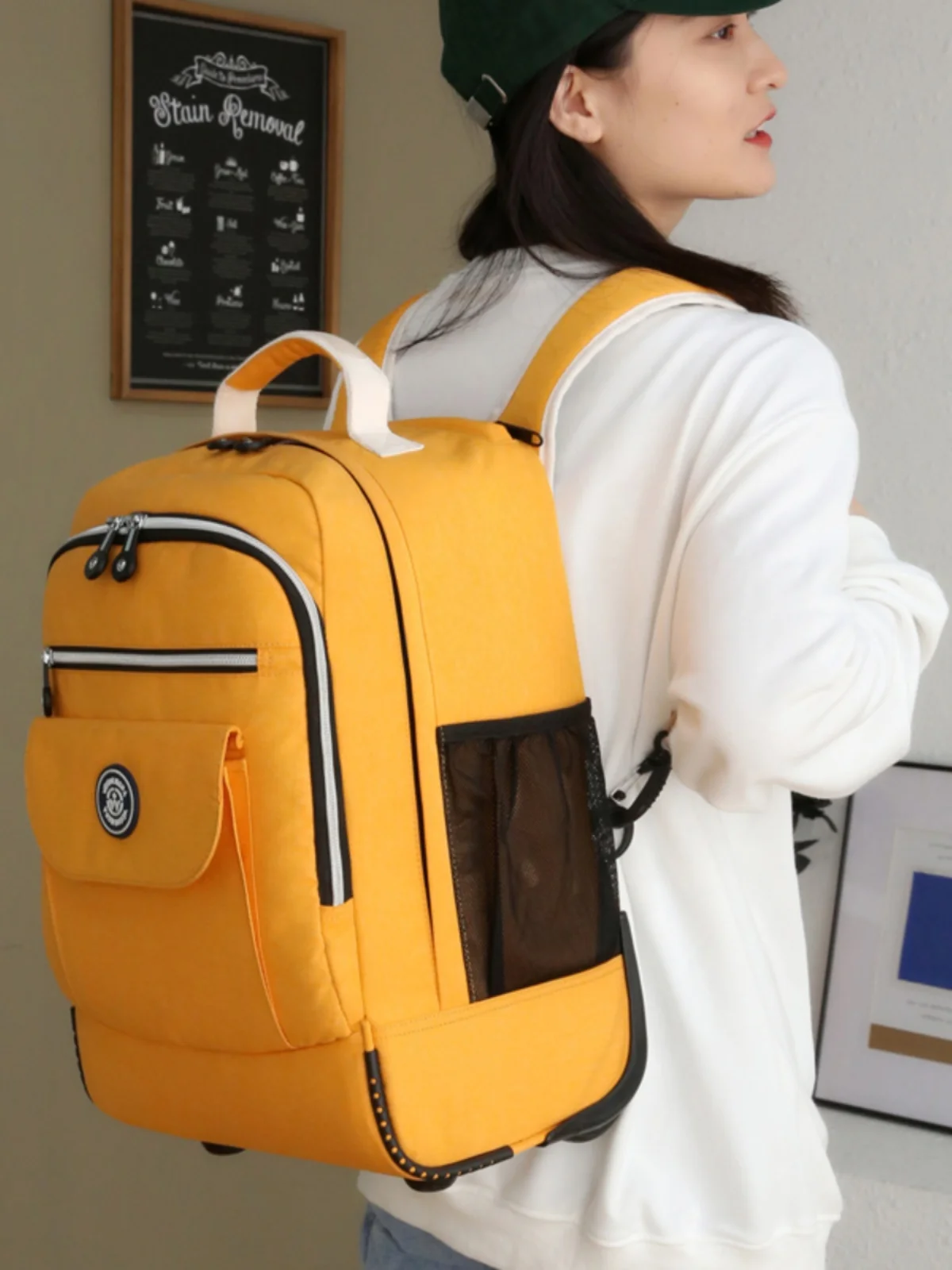 zaino-da-viaggio-versatile-da-7-pollici-impermeabile-per-studenti-con-asta-estraibile-borsa-a-doppia-tracolla-in-tessuto-oxford-sportivo
