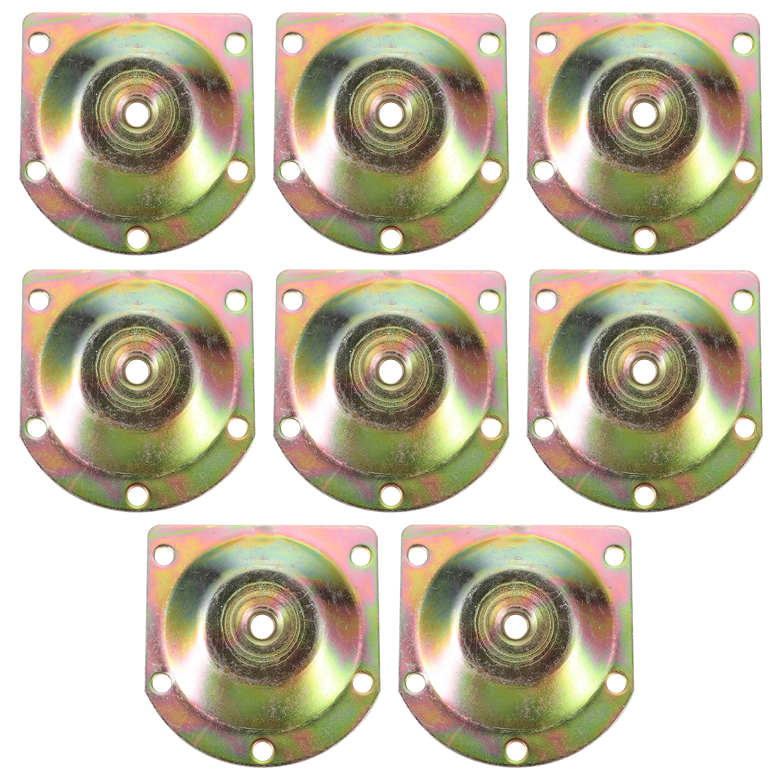 

8pcs Leg Mounting 12 Degree Angled Sofa Legs Attachment Plates For Couch Bench Wood Legs Furniture Accessories Angled