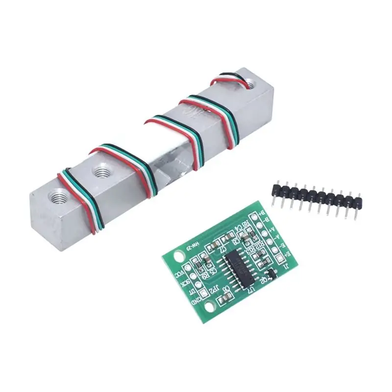AC57-Precision Digital Load Cell Weight Sensor Kit 1KG With HX711 Module For DIY Electronic Kitchen Scales And Projects