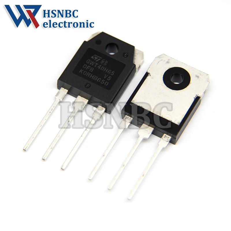 10PCS STGWT40H65DFB GWT40H65DFB TO-3P 40A 650V IGBT Power Transistor 100% New Original