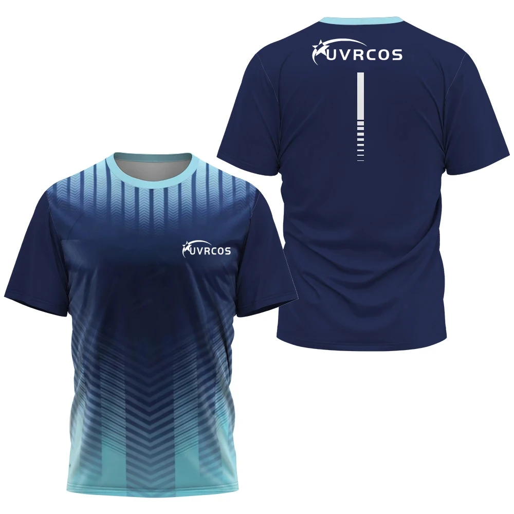 Funny 3D Letter Print T Shirt For Men Fashion Tennis Badminton Sportswear Casual O-neck Short Sleeve