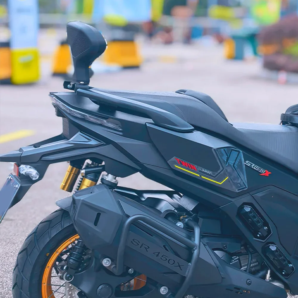 For VOGE SR450X SR 450X SR450 X Motorcycle Modification Rear Tailstock Backrest Passenger Backrest Seat Cushion Luggage Rack