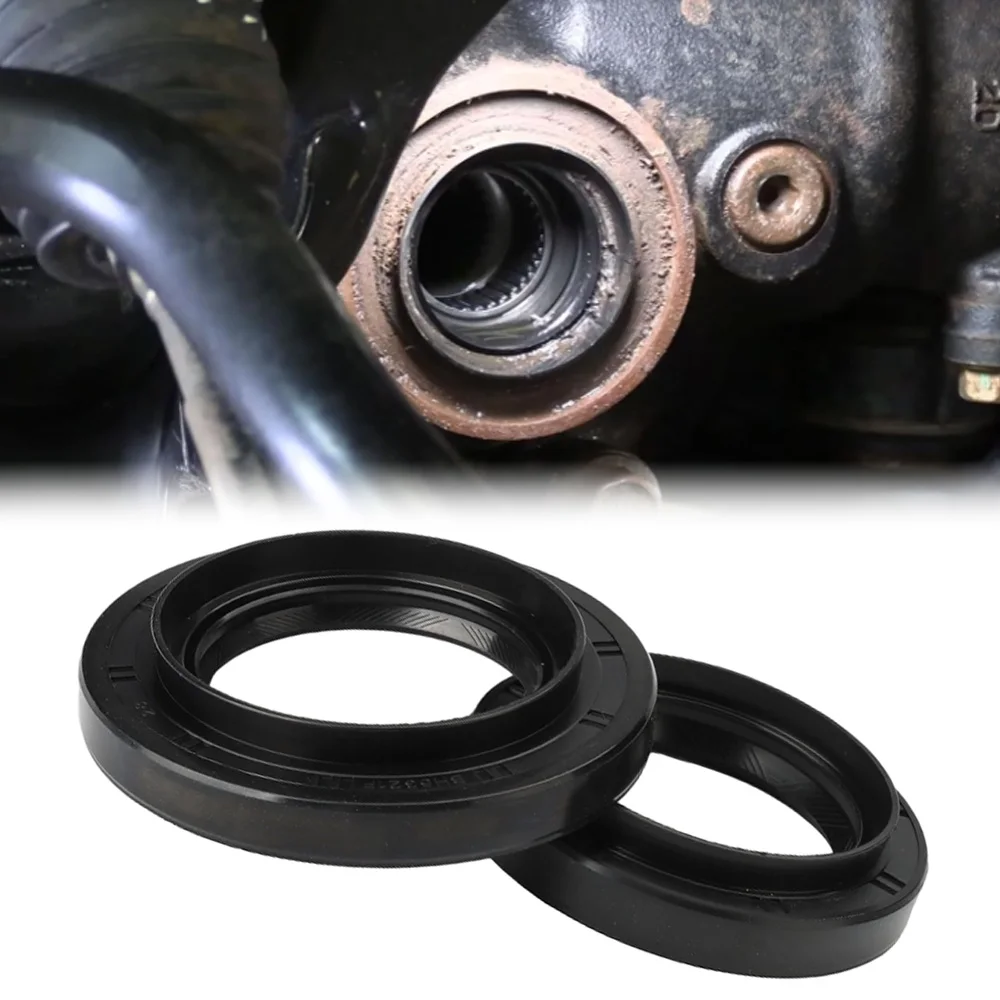 

90311-47027 2pcs Front Drive Axle Shaft Output Oil Seal For Toyota Tacoma Tundra 4Runner FJ Cruiser For Lexus GX460 GX470 LX470