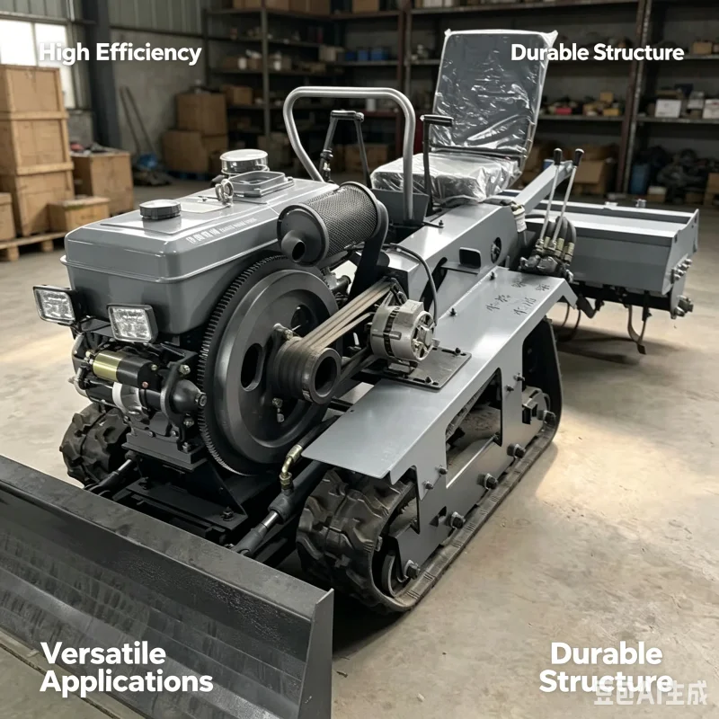 

Diesel 25hp 35HP Crawler Rotary Tiller For Orchard Garden Multifunctional Plowing Cultivator Equipment China Wholesale Price