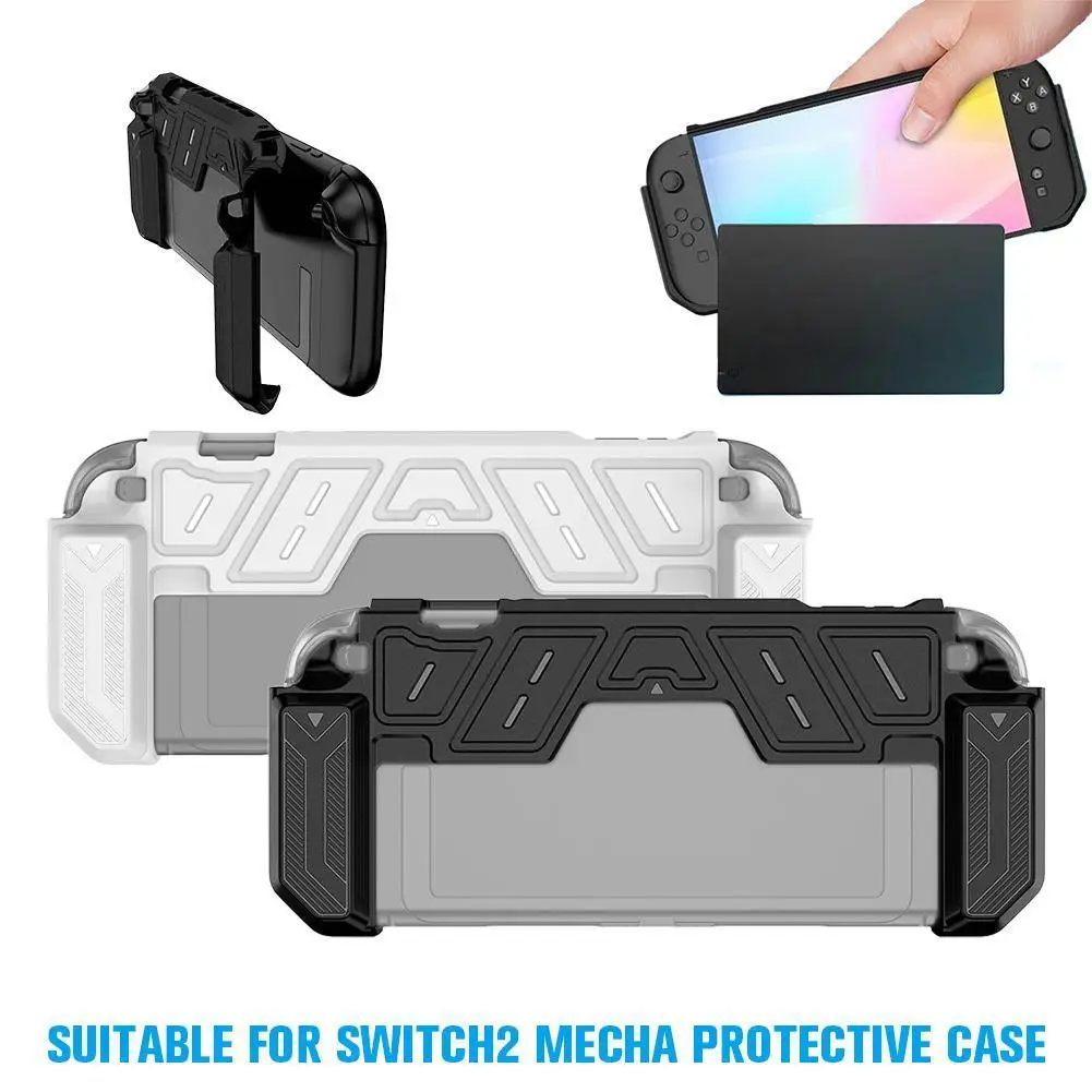 

For Nintendo 2 Case Scratch & Drop Resistant Protective Case With Ergonomic Grips Travel & Handheld Use for Switch 2