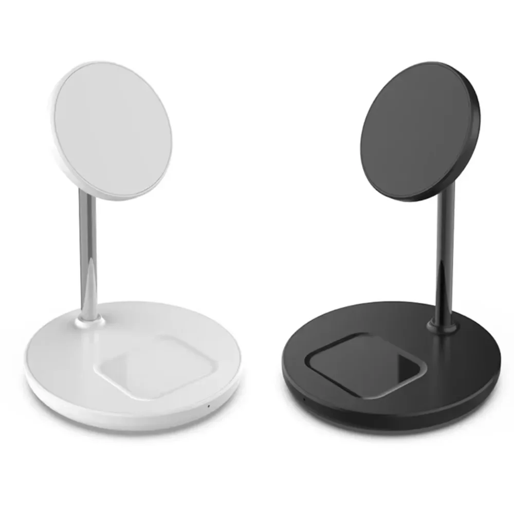 

2 in 1 Adjustable 15W Fast Charging Magnetic Wireless Charger For iPhone 14 13 For AirPods