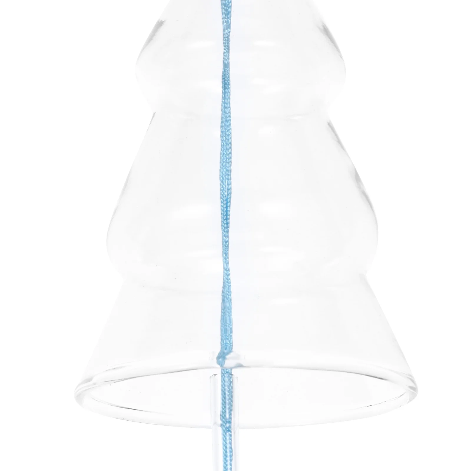 

2Pcs Glass Wind Chime Exquisite Craftsmanship Fair Sounding Bell Voice Home Crafts Gift Idea Christmas Wind Chime