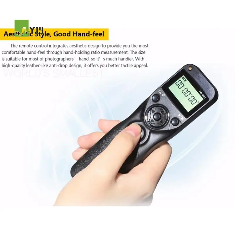 

AY14 -TW-283/N3 Wireless Timer Remote Control Shutter Release Cable For Canon 5D Series