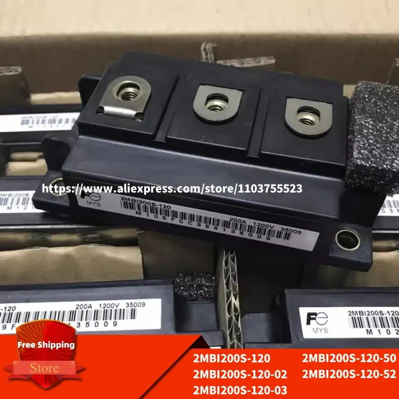 

2MBI200S-120 2MBI200S-120-02 2MBI200S-120-03 2MBI200S-120-50 2MBI200S-120-52 New original module