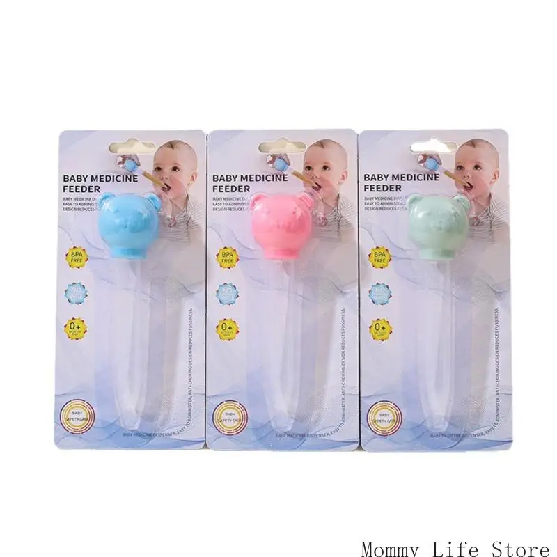 موزع سائل للرضع مع طرف من السيليكون الناعم وقياس دقيق ومكون PP آمن لحديثي الولادة #6