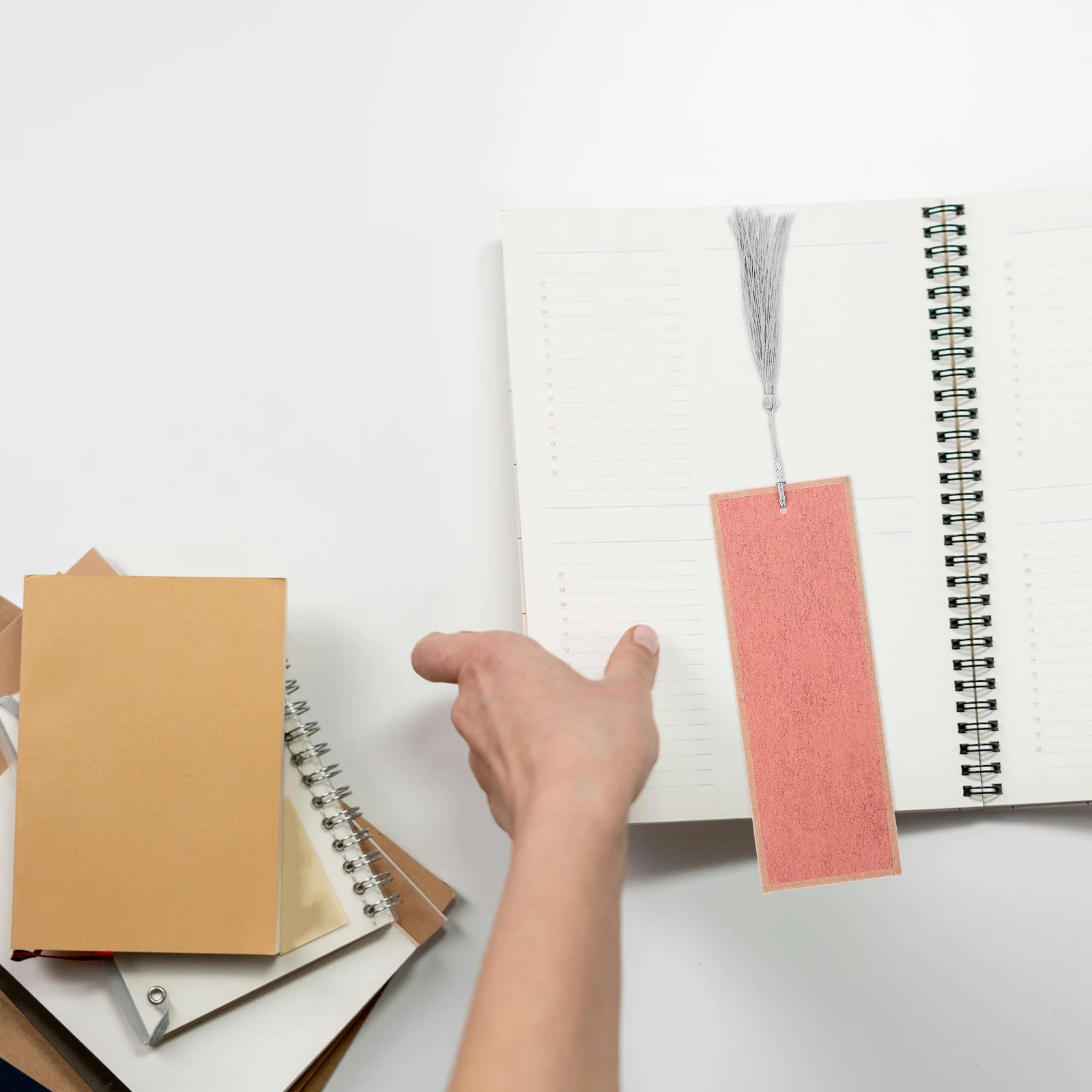 

5Pcs Blank Paper Bookmarks Chinese Style DIY Craft Set with Tassels for Custom Design Writing Art Projects Watercolor Decoration