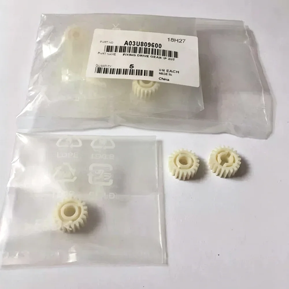 

1bag 5X A03U809600 Original Fixing Drive Gear /P 20T for Konica Minolta Bizhub Press C6000 C7000 Pro C5500 C5501 C6500 C6501