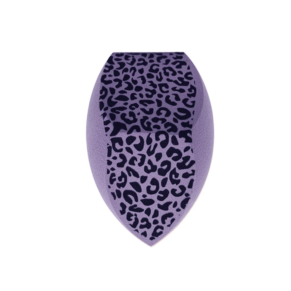 Spugna per frullatore per uso asciutto e bagnato con logo personalizzato da 50 pezzi con stampa leopardata