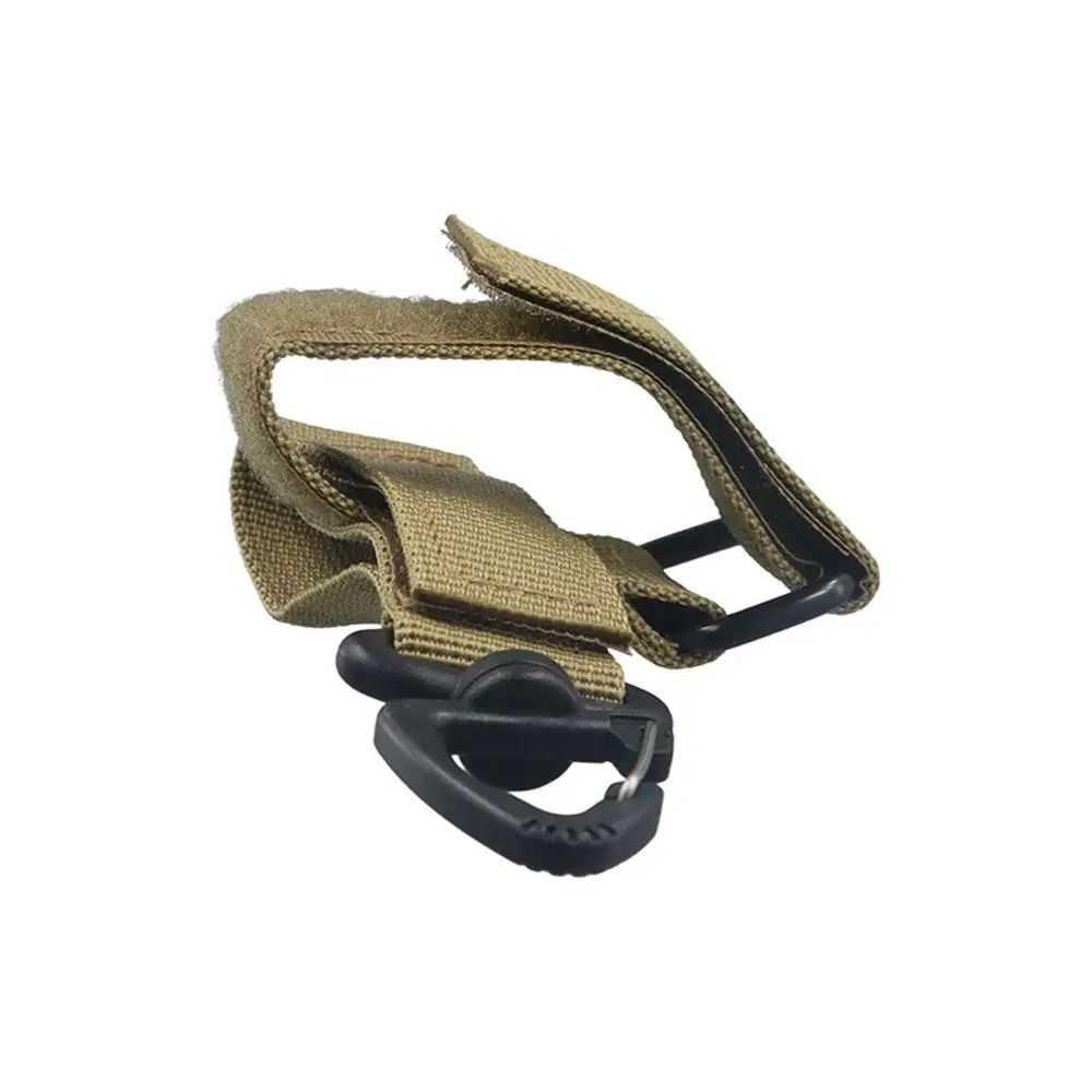 Waist Bag Gloves Holder Clip Gloves Rope Holder Outdoor Tools Carabiner Belt Camping Hanging Buck Gloves Hook Buckle Hook