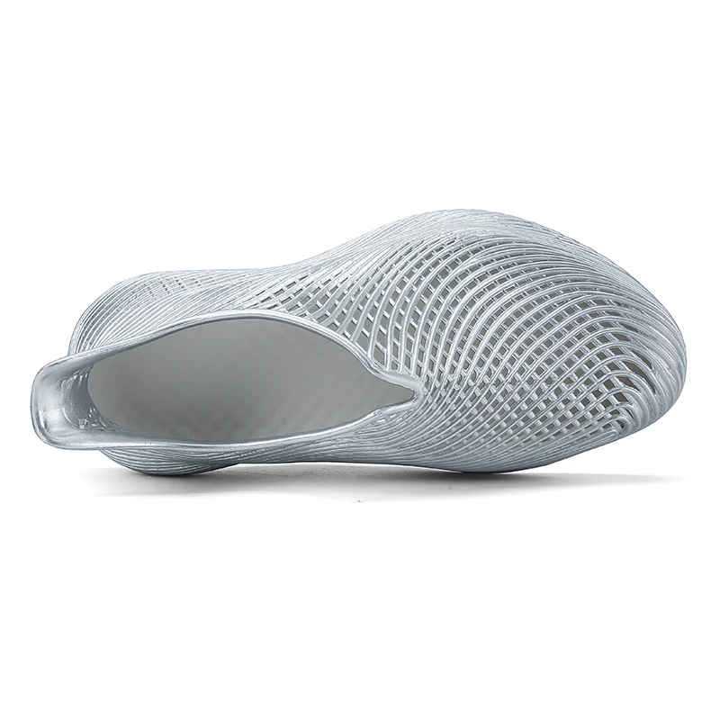 [Schlicht & Hochwertig] Herren Sommer Neue Mesh-Lochschuhe, 3D-Strukturiert, Rutschfest, Atmungsaktiv für Outdoor, Strand und Bachspaziergänge – Detail 2