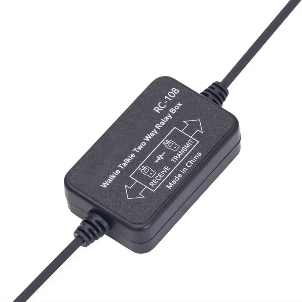 A64I RC-108 Two Way Relay Walkie Talkie Repeater Box for Two Handheld Radio K Port for -888S