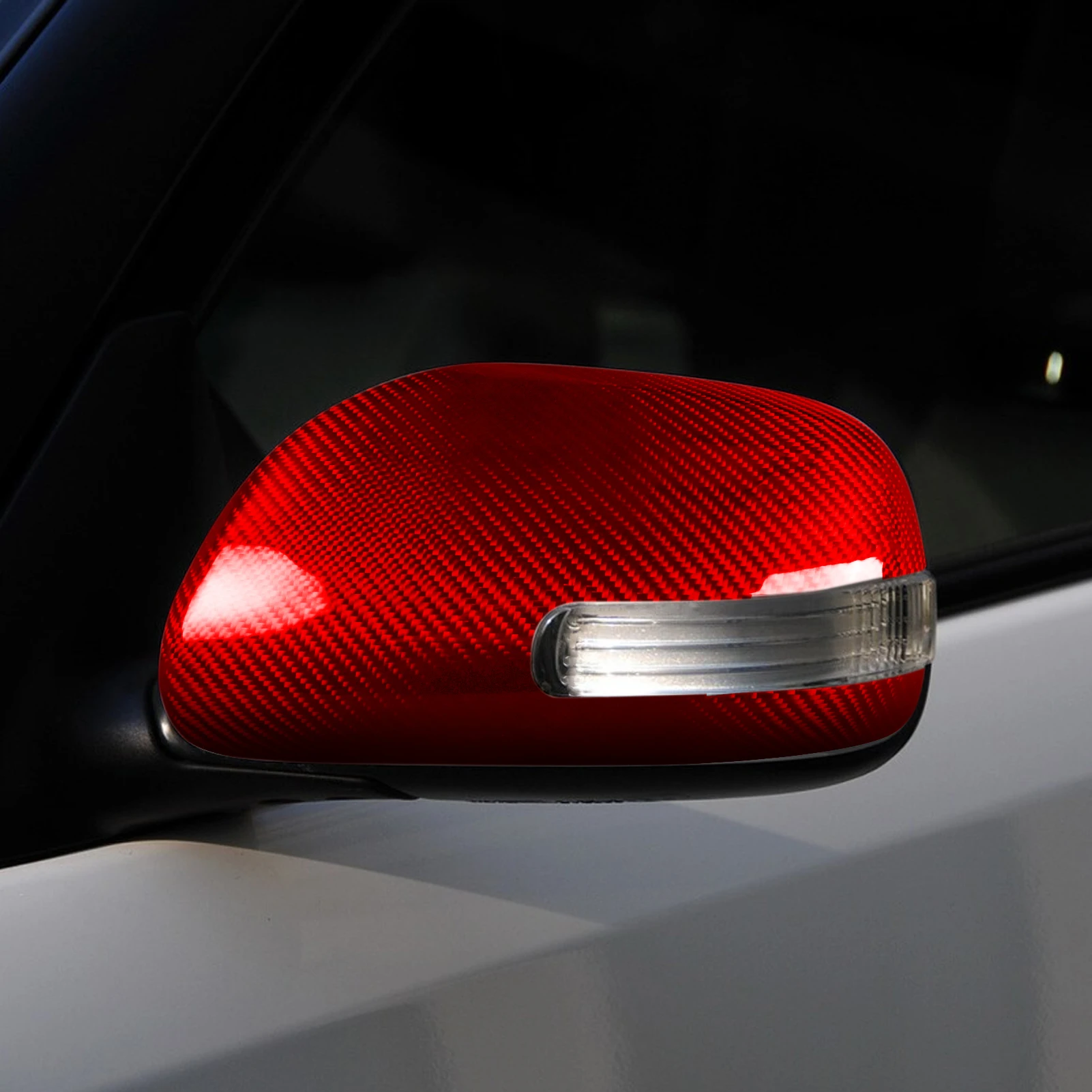 For Toyota Scion TC 2011 2012 2013 2014 2015 2016 Carbon Fiber Rearview Mirror Car Exterior Modification Trim Accessories ﻿ - view 5