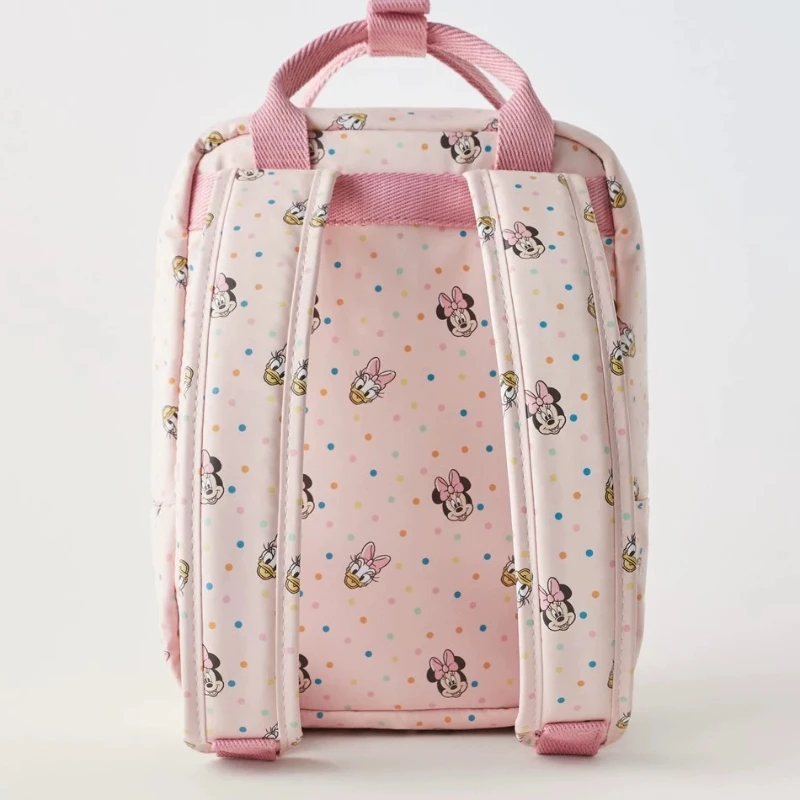 Disney cartoon Minnie Mouse New Kids Backpack Mini Schoolbag Girls and Boys Cute Shoulder Bag