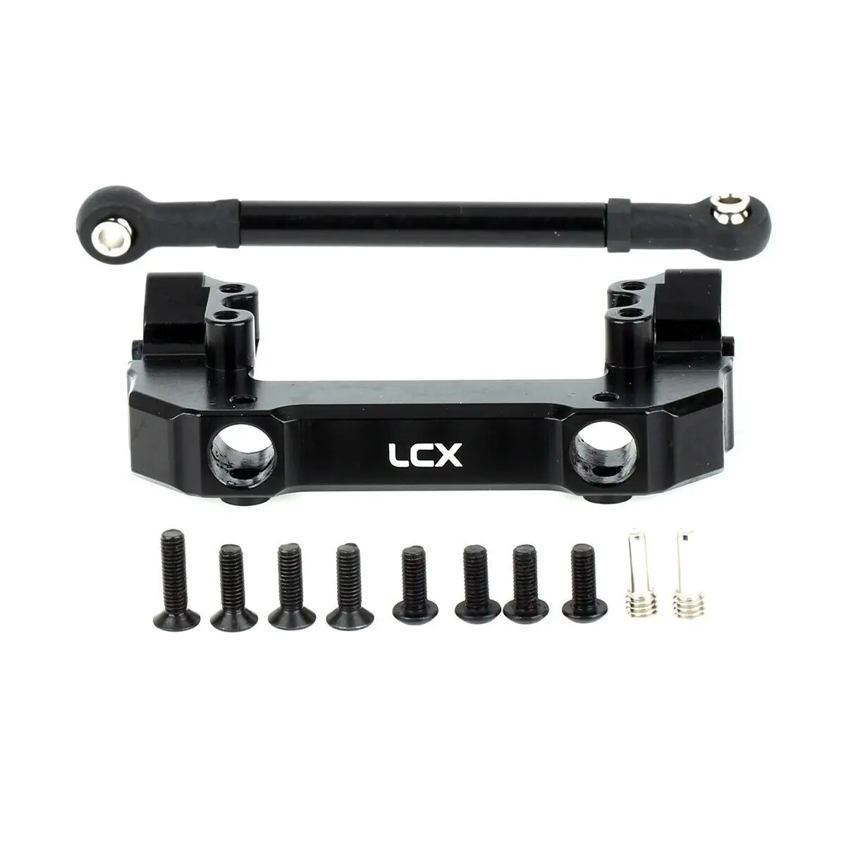 

LCX Racing 1/10 RC Crawler CNC Aluminum Front Bumper Mount Servo Mount for Axial SCX10 III Upgrades Parts Accessories