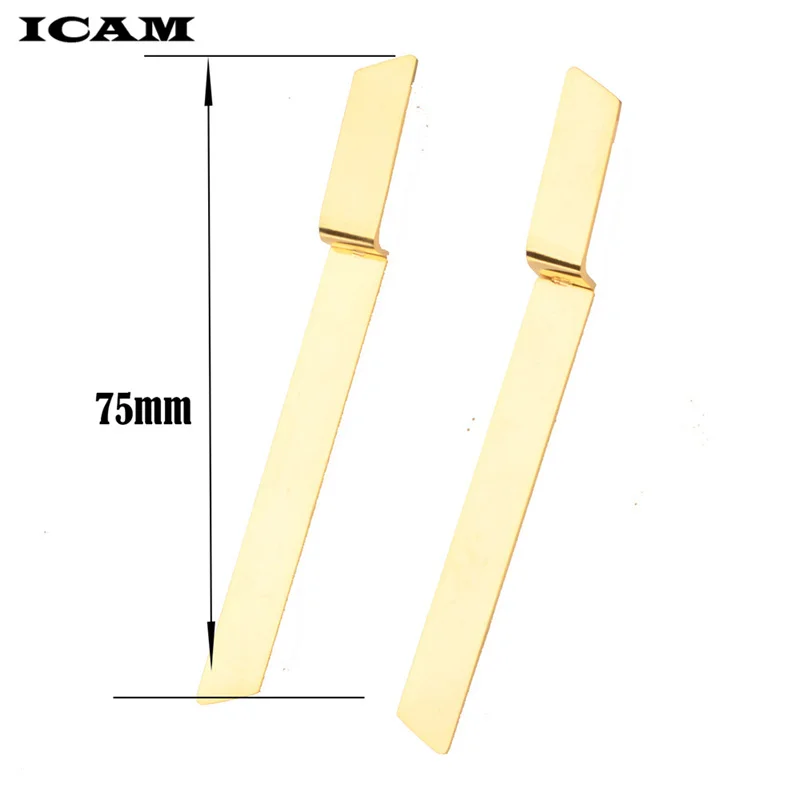 ICAM Hot Sale Geometry Earrings For Women Jewelry  Long Rod Lightening Pendant Earring Oorbellen Brincos Ladies Gifts Bijoux