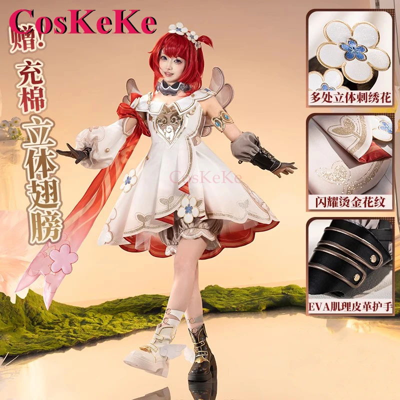 CosKeKe Tribbie Cosplay Costume Game Honkai: Star Rail Gorgeous Elegant Combat Uniforms Activity Party Role Play Clothing S-XL