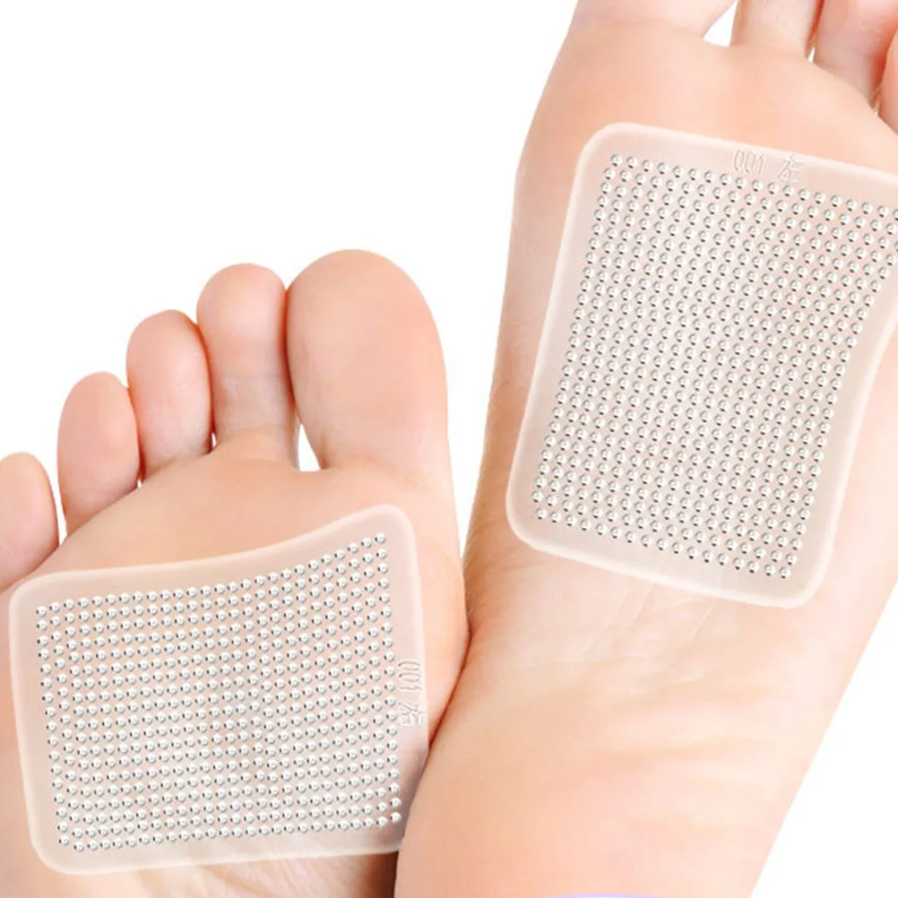 2 paia di cuscinetti trasparenti per l'avampiede Tacchi alti Mezze cuscini in gel Solette antiscivolo Protezione del piede Danza Corsa