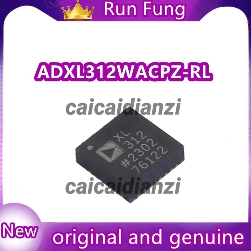 ADXL312WACPZ-RL  ADXL312WACPZ  Accelerometer X Axis ±1.5g, 3g, 6g, 12g 3.125Hz ~ 1.6kHz 32-LFCSP-LQ (5x   5Pcs/Lot  New Original