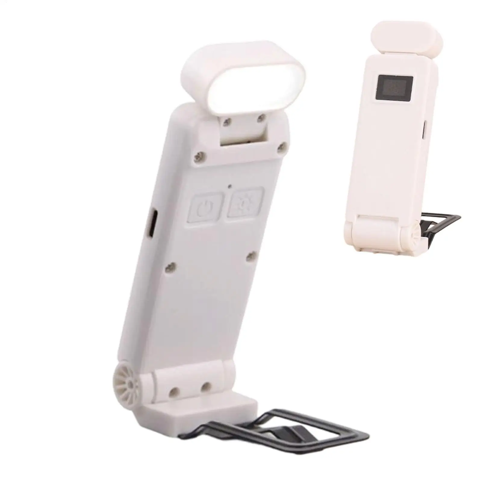 

Перезаряжаемая лампа для чтения с регулируемой яркостью, на прищепке, для чтения книг ночью, для гостиной, спальни, офиса, дома