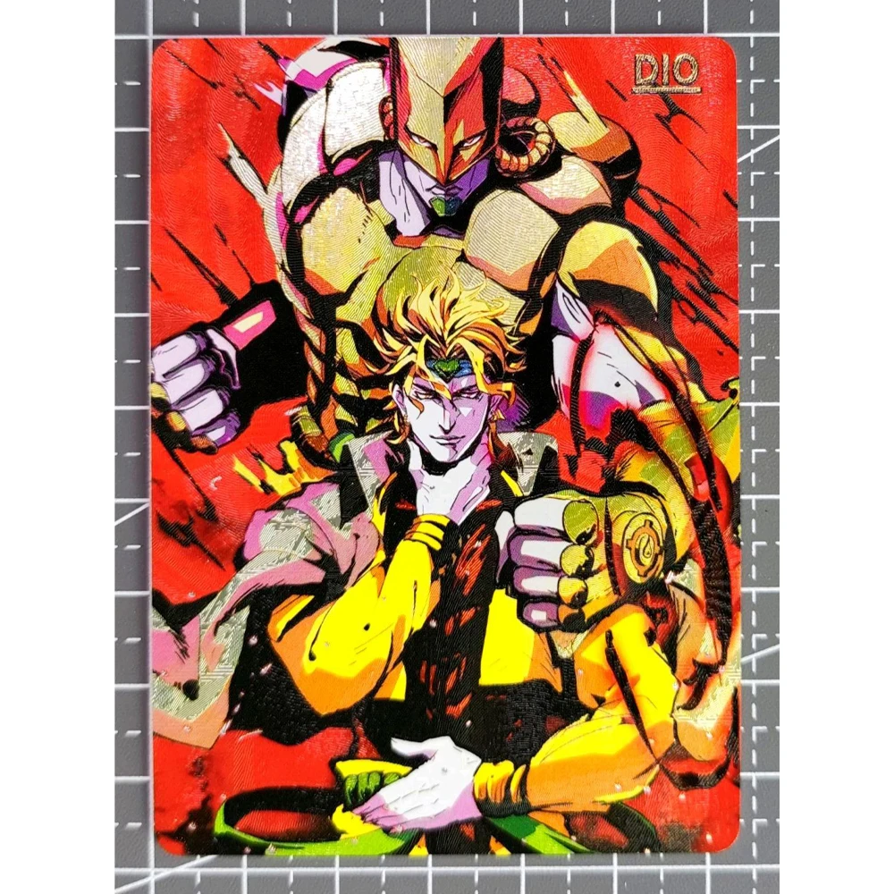 2 Stks/set Jojo Grove Flash Cards Kujo Jotaro Klassieke Anime Game Collectie Kaarten Cadeau Speelgoed