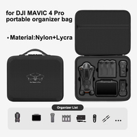 Portable storage Bag for DJI Mavic 4 Pro Fly More Combo RC 2 RC Pro2 Remote Controller Case for DJI Mavic 4 Pro Accessories