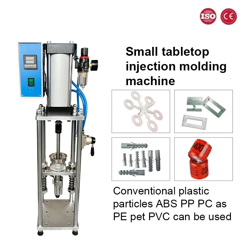 

20g Vertical Injection Molding Machine Desktop Polymer Plastic Injection Molding Machine USB Power Switch Plug Molding Machine