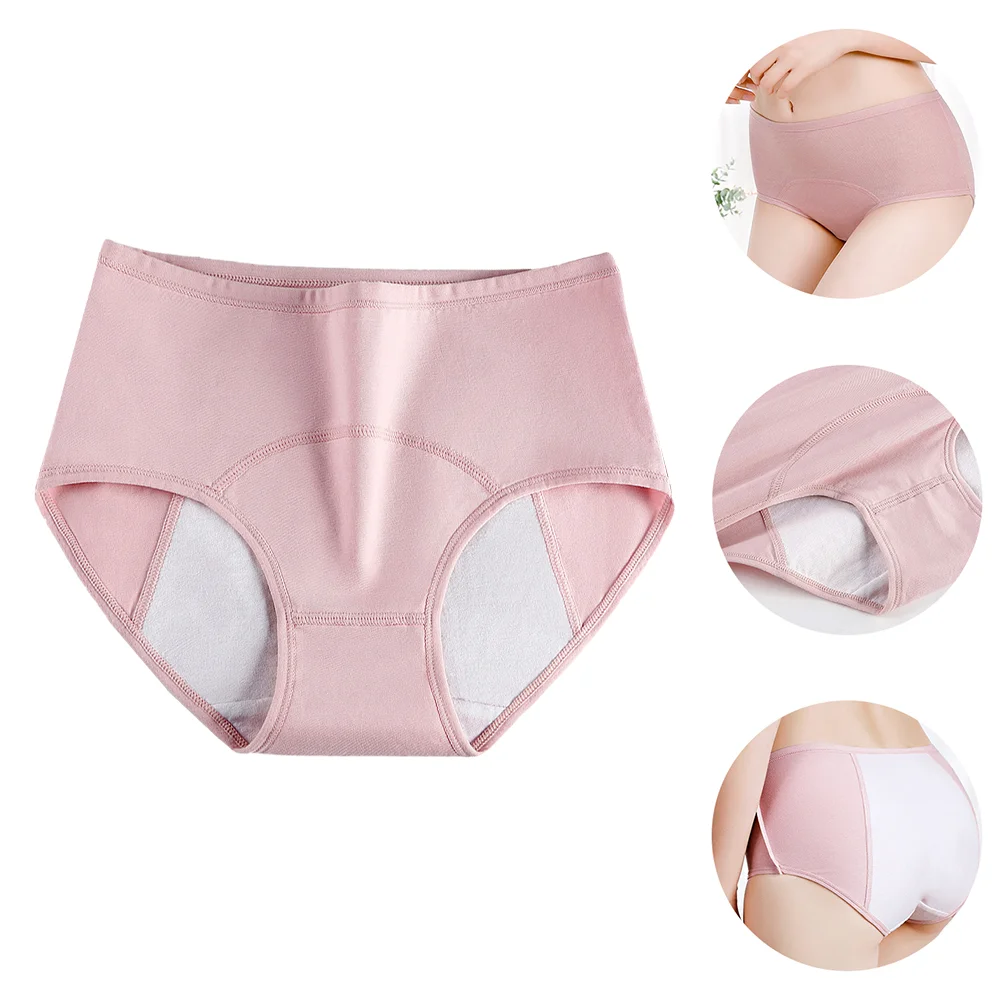 Menstrual Pants Urinary Incontinence Women Ladies Diapers Panties Mid-waist Period