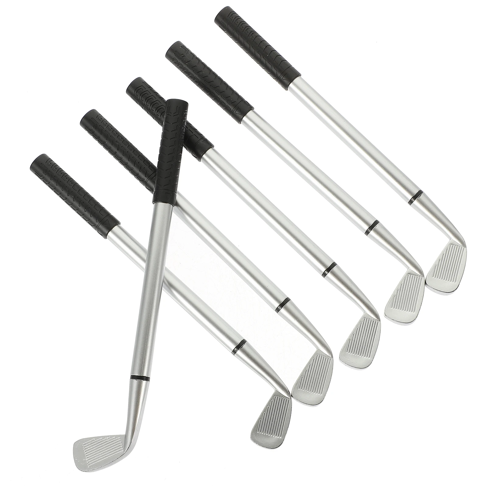 

6 Pcs Gift Golf Club Pen Office Novelty Pens for s Aluminum Alloy Fancy Ballpoint