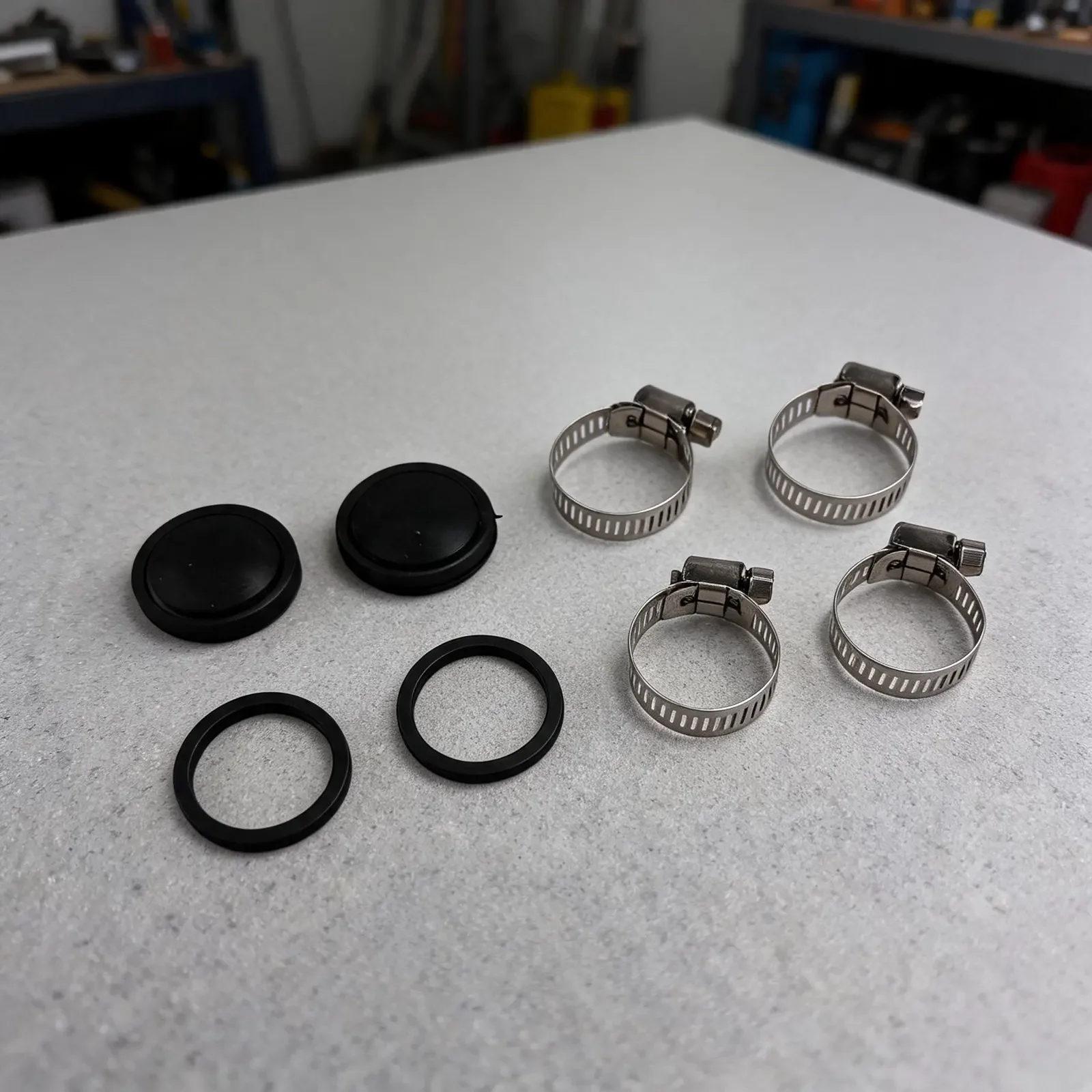Y Adapter for For washing Machine and Dishwasher 1 Inch Double Drain Connection with Secure Leak Prevention Clamps