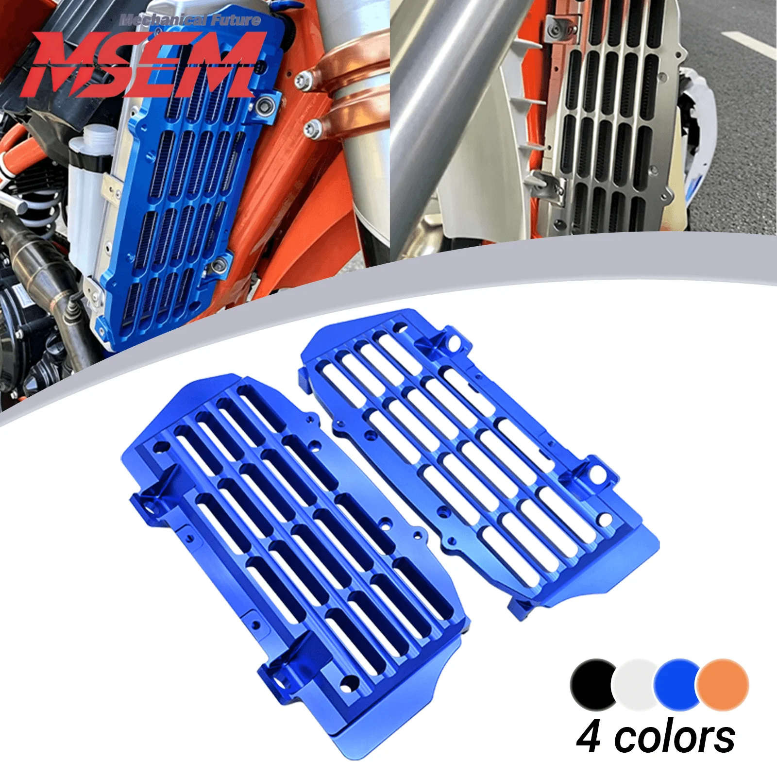 

For KTM 25cc-500cc XC/XCF/SX/SXF/XCW/EXC and GasGas EX/EC/MC125-300 Motorcycle Radiator Guards CNC Frame Grilles Grille Covers