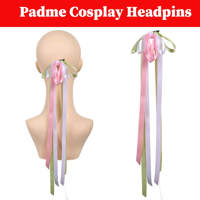 

Padme Role Amidala Headgear Costume Movie Space Battle Props Colored headband Women Disguise Hair Accessories Headwear Halloween
