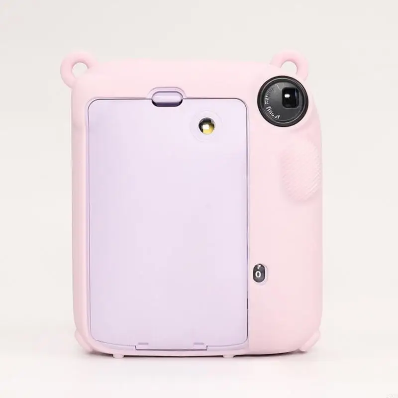 270b 카메라 케이스 여행 가방 소프트 실리콘 소프트 백 렌즈 캡이있는 미니 12 필름 카메라 가방