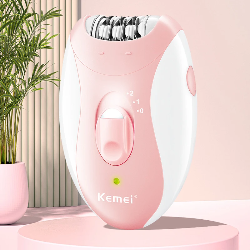 

Kemei женский эпилятор электрический эпилятор для удаления волос на лице и теле леди бикини ноги руки подмышками средство для удаления волос подмышки перезаряжаемый