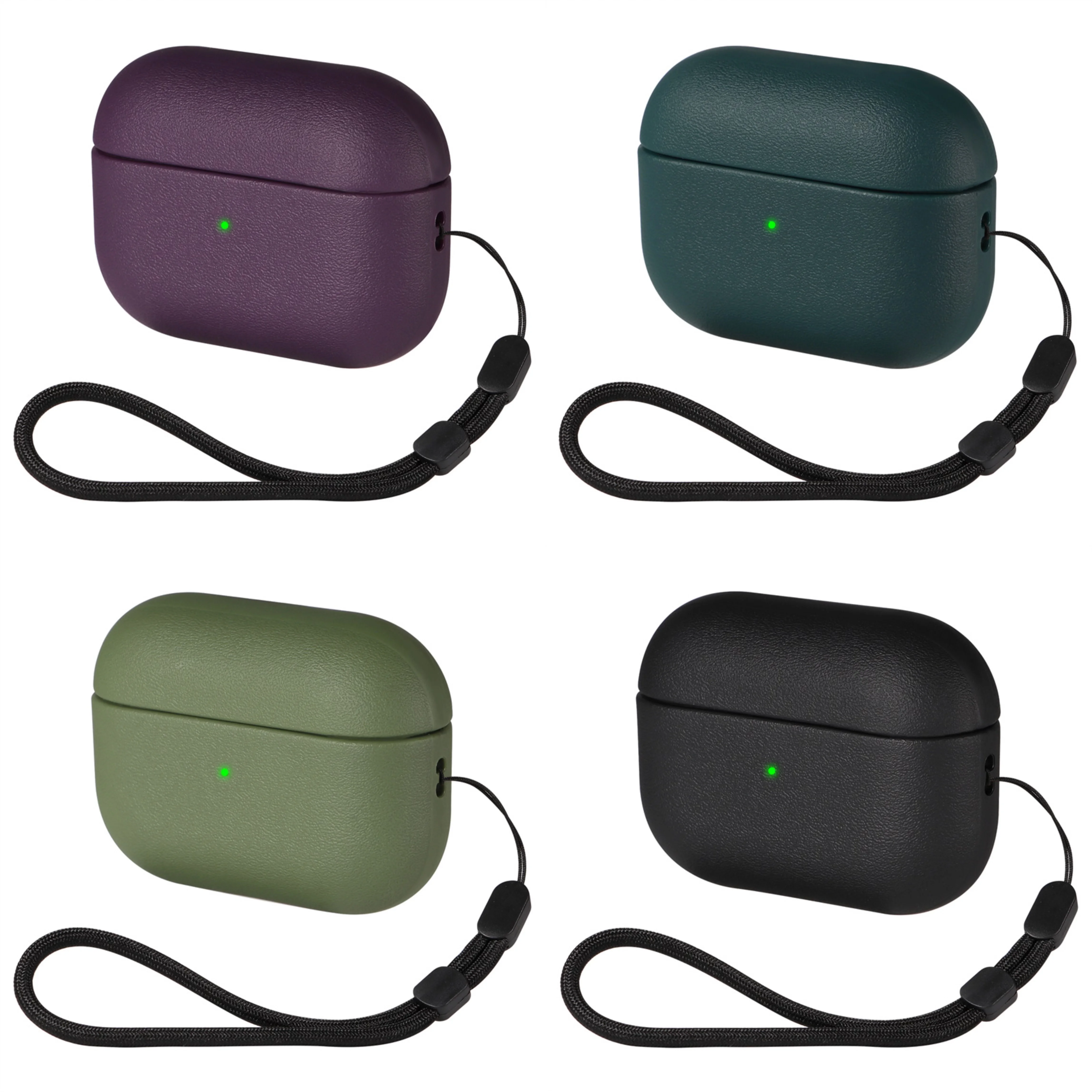 애플 에어팟 프로3 1 2 3 4 프로 에어팟 4 무선 블루투스 이어폰 보호 케이스 분실 방지 헤드폰 가방