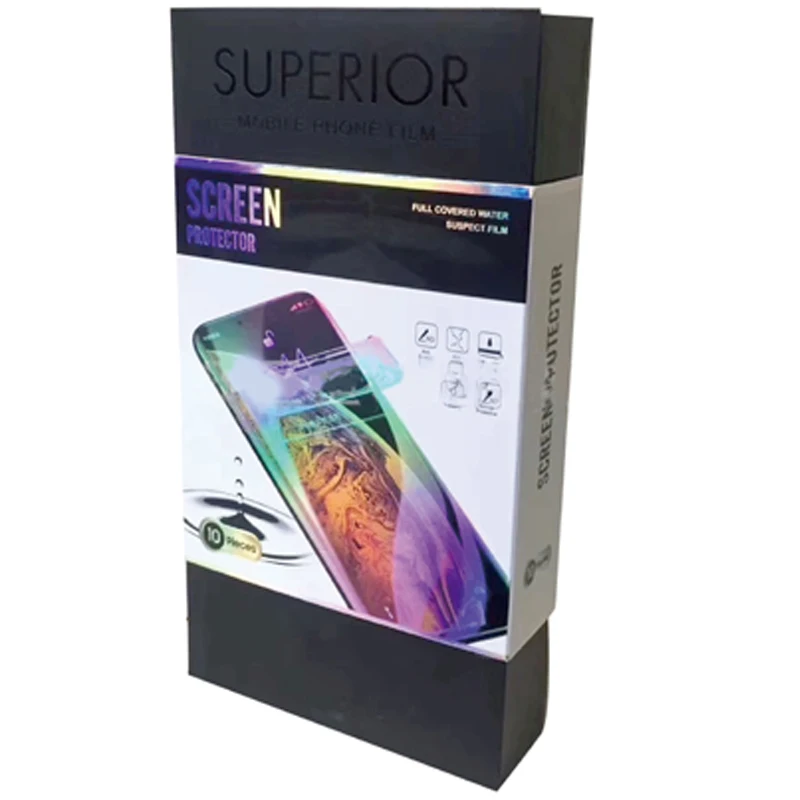 Super Protetor de Tela Caso, Adequado Para Apple iPhone, Samsung Galaxy, Xiaomi Mi, Redmi, POCO, Smartphones Acessórios, Presente