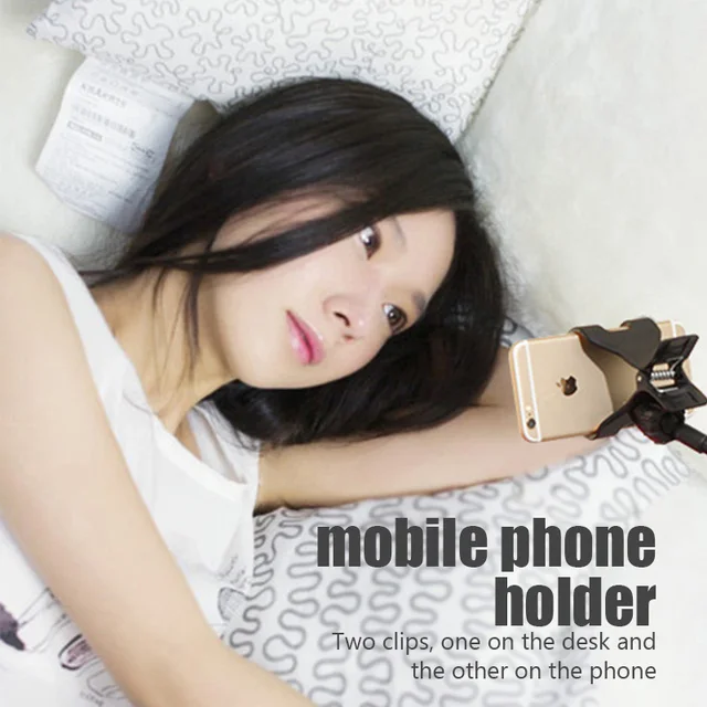 Universal Mobile Phone Holder Flexible Lazy Holder Adjustable Cell Phone Clip Home Bed Desktop Mount Bracket Smartphone Stand 5 Universal Mobile Phone Holder Flexible Lazy Holder Adjustable Cell Phone Clip Home Bed Desktop Mount Bracket Smartphone Stand 5