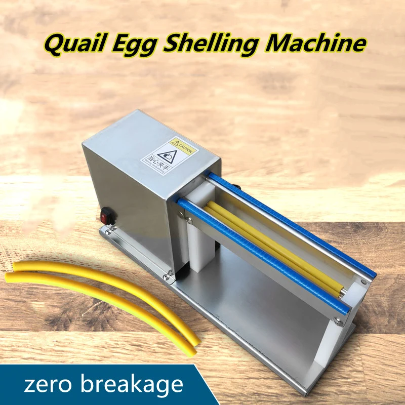 Electric Quail Egg Peeler Machine Automatic Sheller 304 Stainless Steel Multi-functional Kitchen Shops Home Use