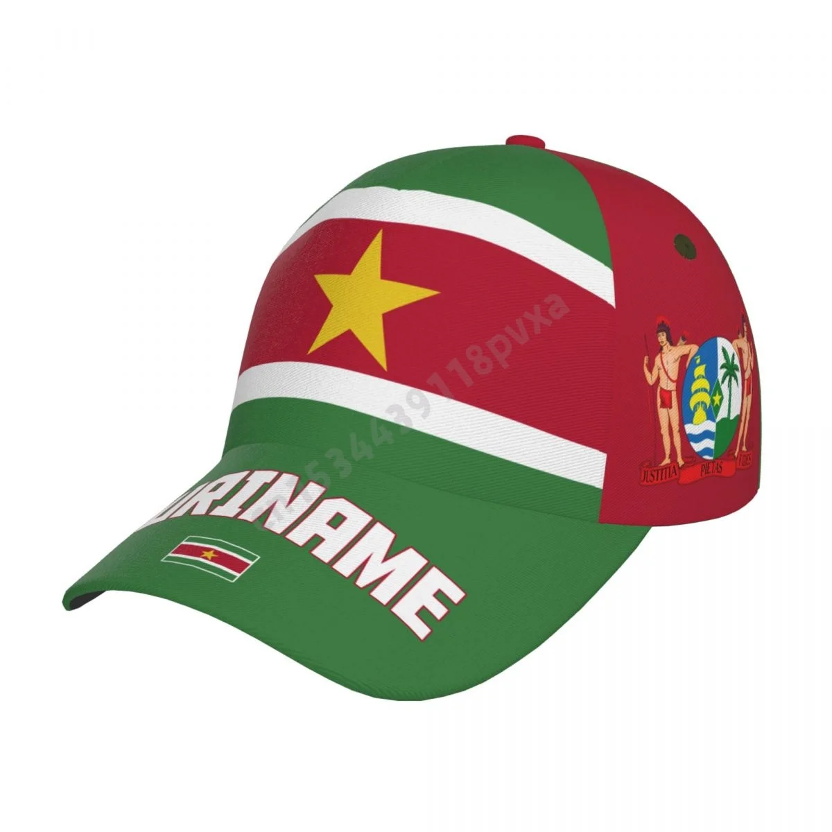 

Unisex Suriname Flag Surinames Adult Baseball Cap Patriotic Hat for Baseball Soccer Fans Men Women