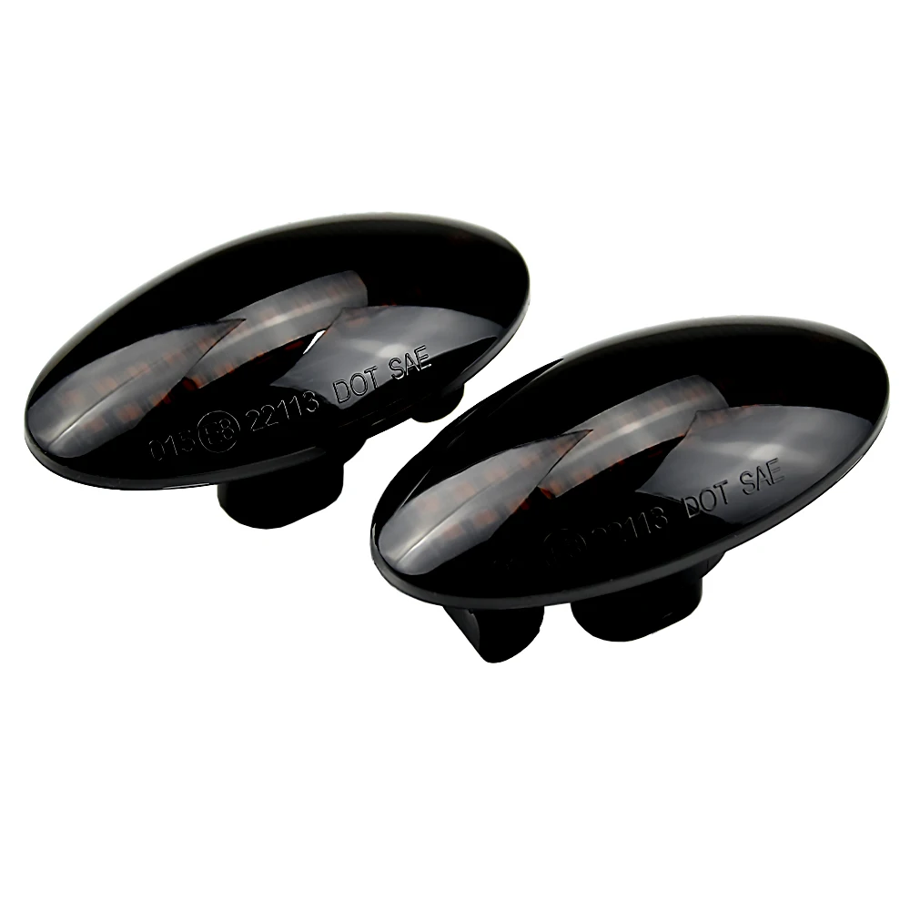 

2PCS Dynamic Side Marker Turn Signal Indicator Repeater Light For Suzuki Grand Vitara JT (2005-2012) OEM No.：71742475