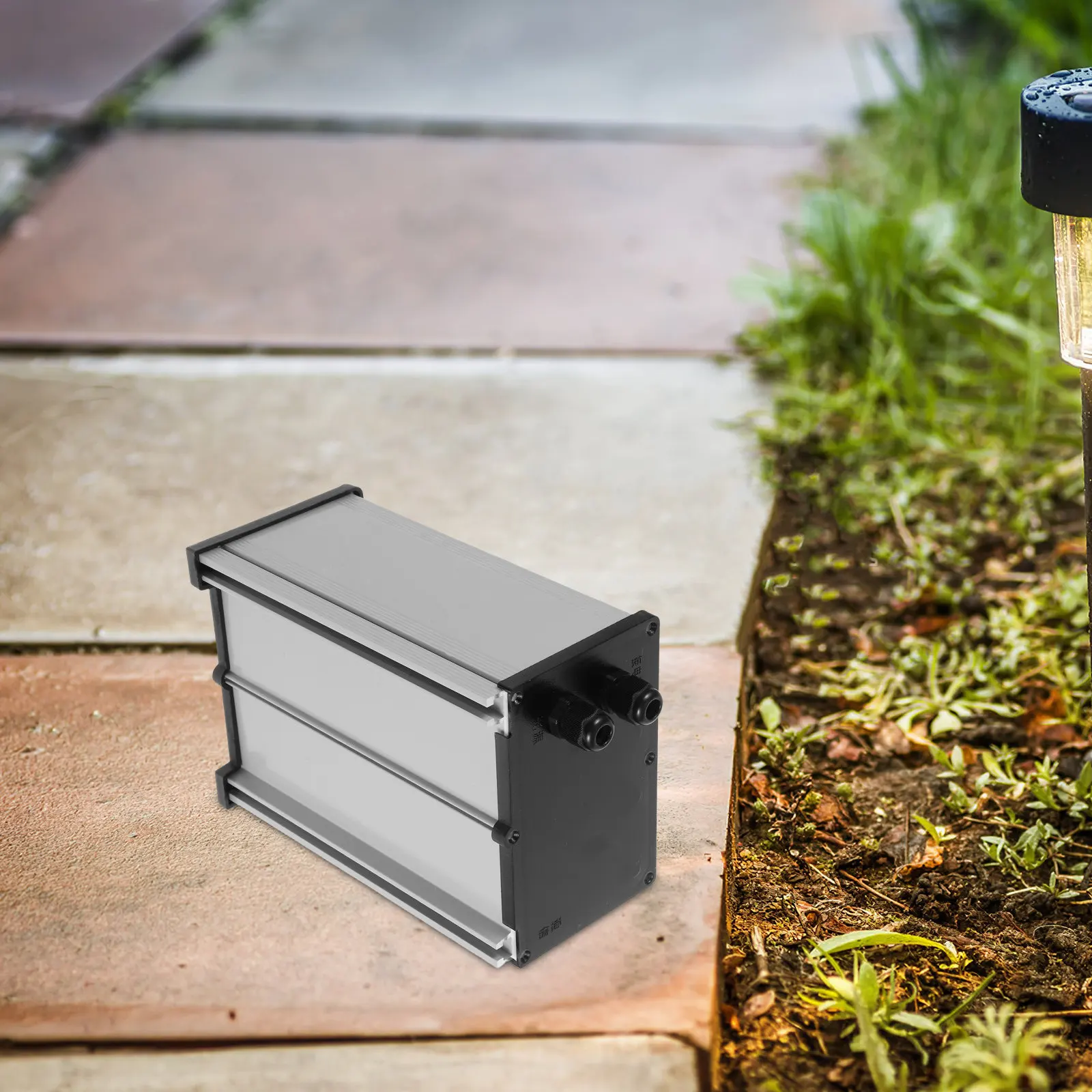 Storage Box for Solar Street Lights Waterproof Plastic Project Enclosure Robust Weatherproof Design Component