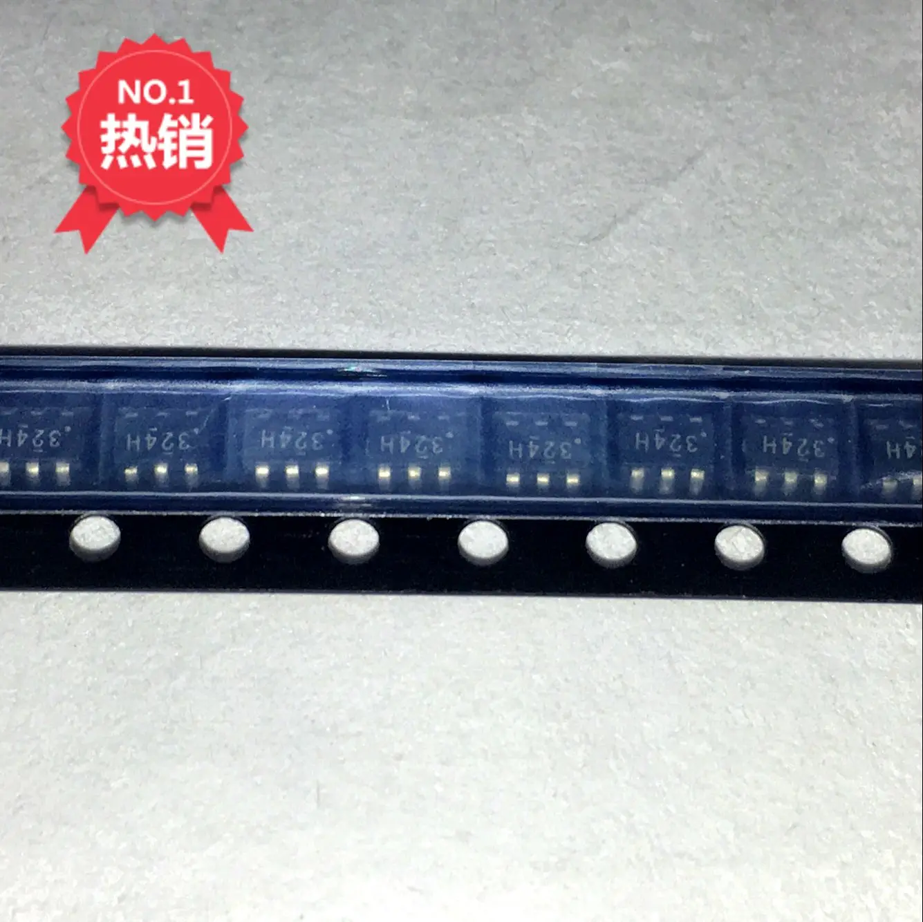 FDC6324L Silk Screen, H324 SOT23-6, original, novo, 10pcs