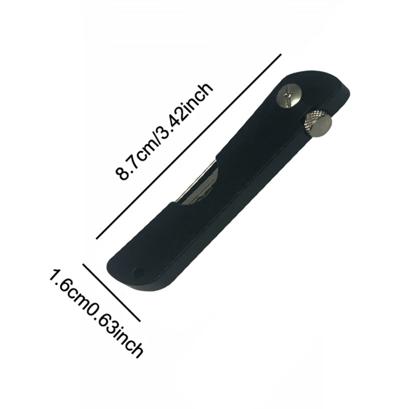 مجموعة سكين أدوات معدنية بقفل متعدد الأدوات، أداة معدنية مدمجة في الهواء الطلق، مع سلسلة مفاتيح، للاستخدام الأساسي غير الكهربائي